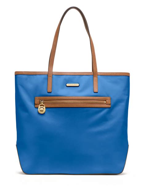 michael kors kempton tote electric blue